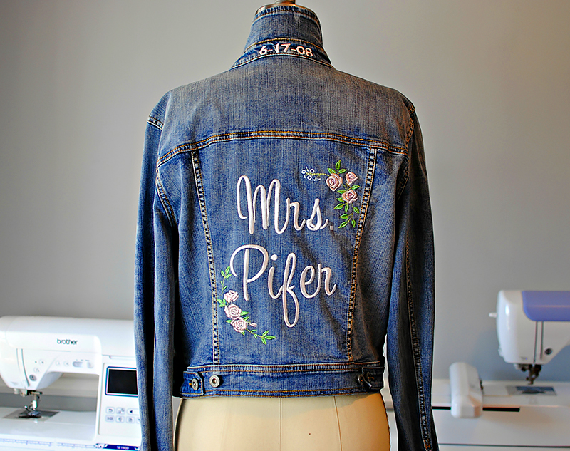 diy bridal jacket