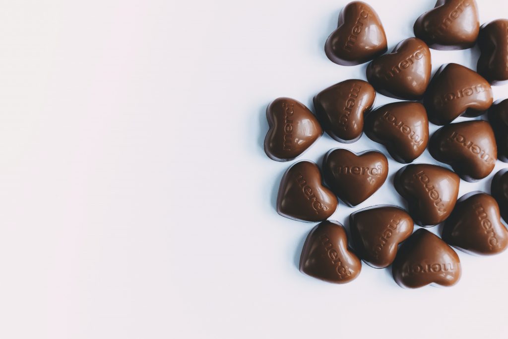 chocolate wedding favours