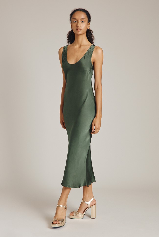 ghost-satin-dress-best-winter-wedding-guest-dresses