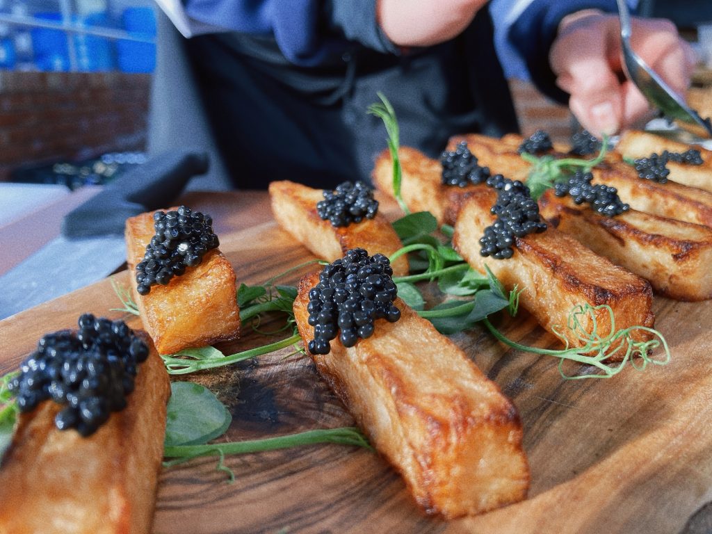 caviar-and-chips-wedding-food-trends-2022